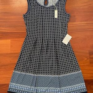 NWT Max Studio Lightweight Navy Dress in M Medium